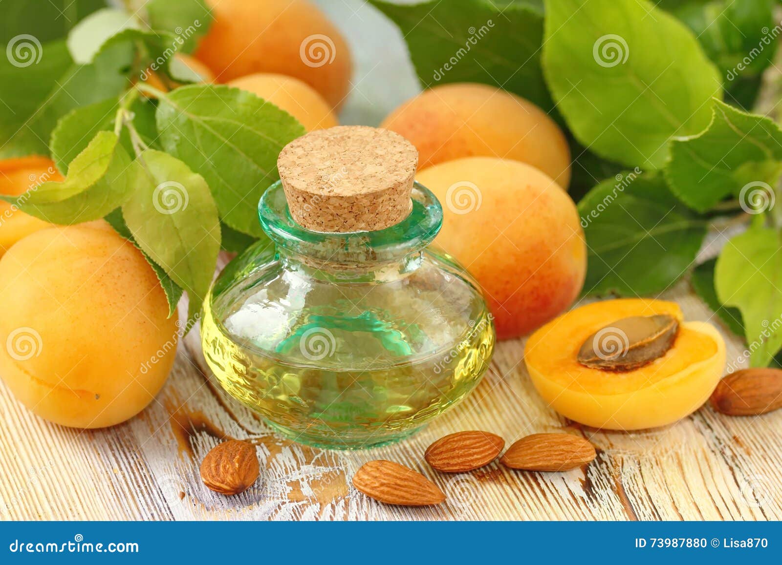 Apricot aroma oil stock photo. Image of organic, food 73987880