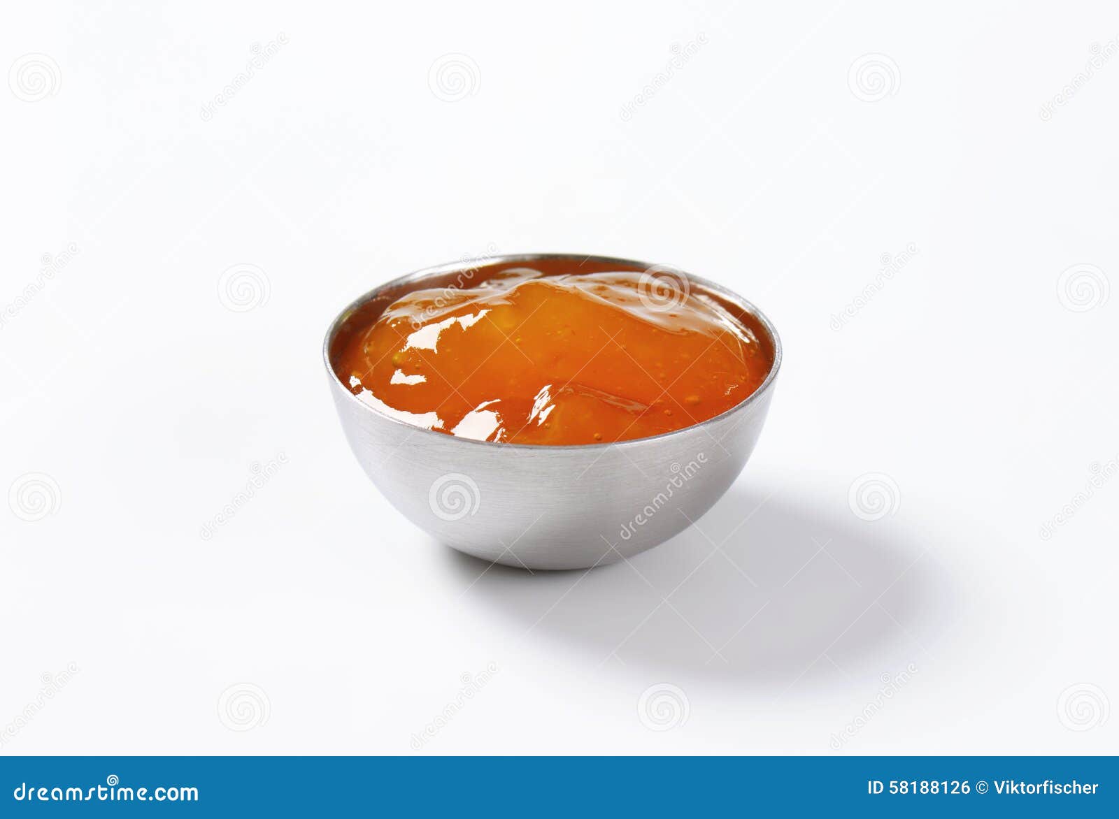 Apricot jam stock photo. Image of preseve, sweet, spread 58188126