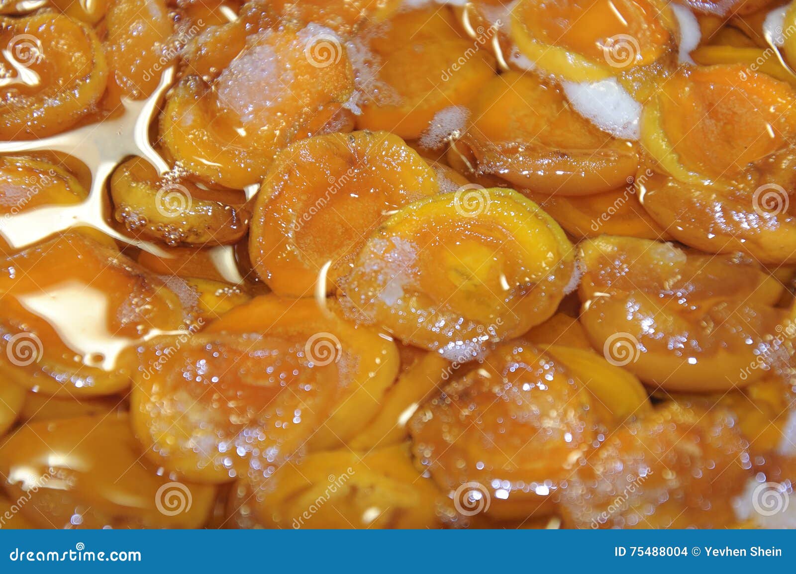 Apricot Jam stock photo. Image of preserves, orange, slices 75488004