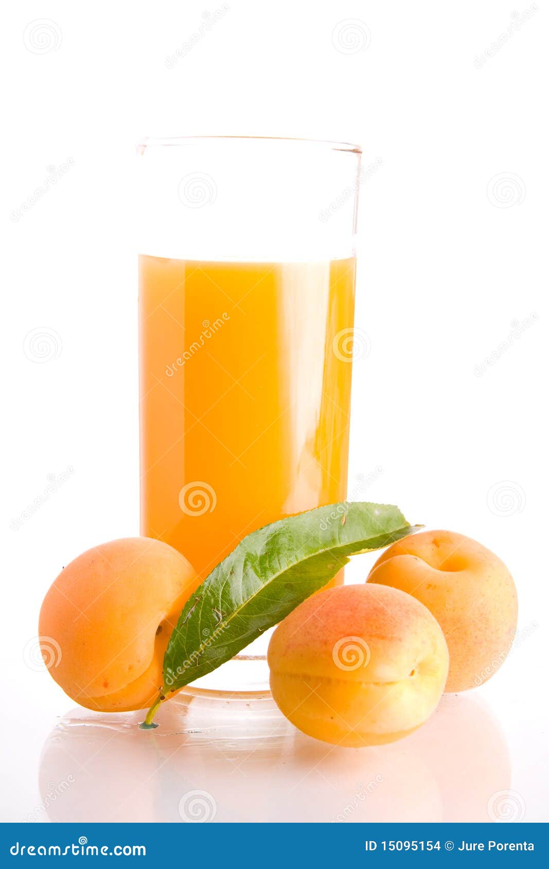 Apricot juice stock photo. Image of leaf, fruit, freshness 15095154