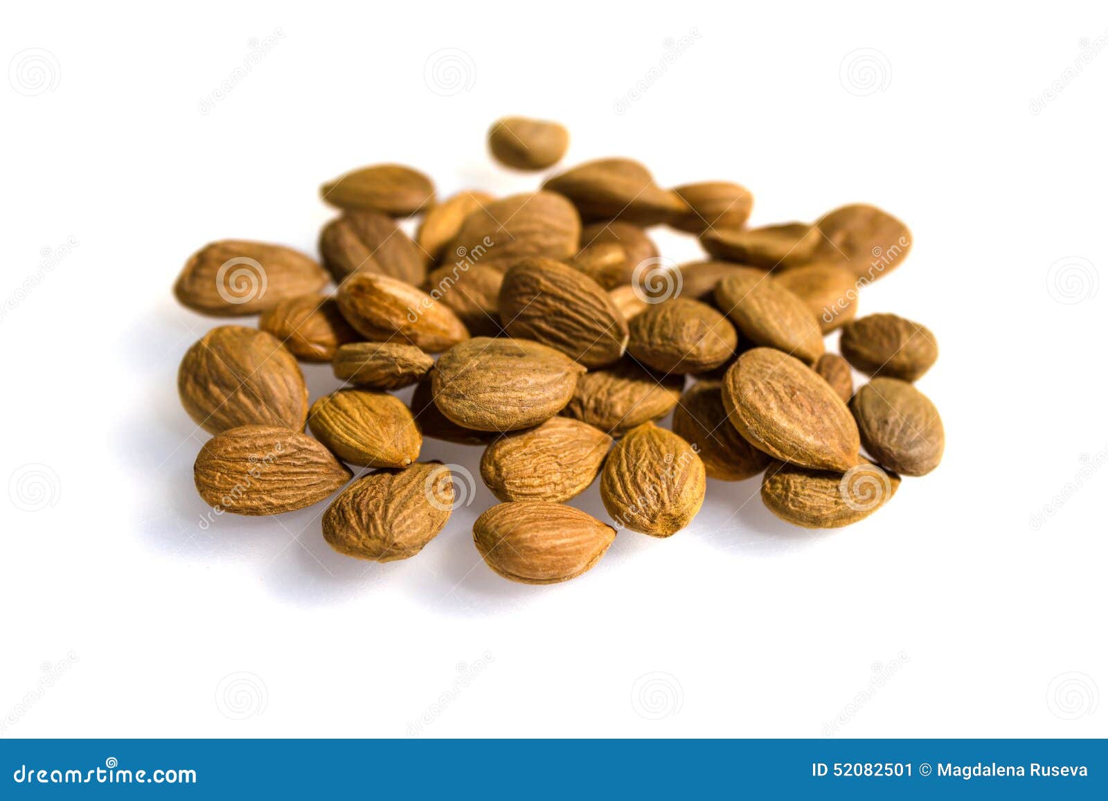 Apricot kernels / nuts stock image. Image of seeds, edible 52082501