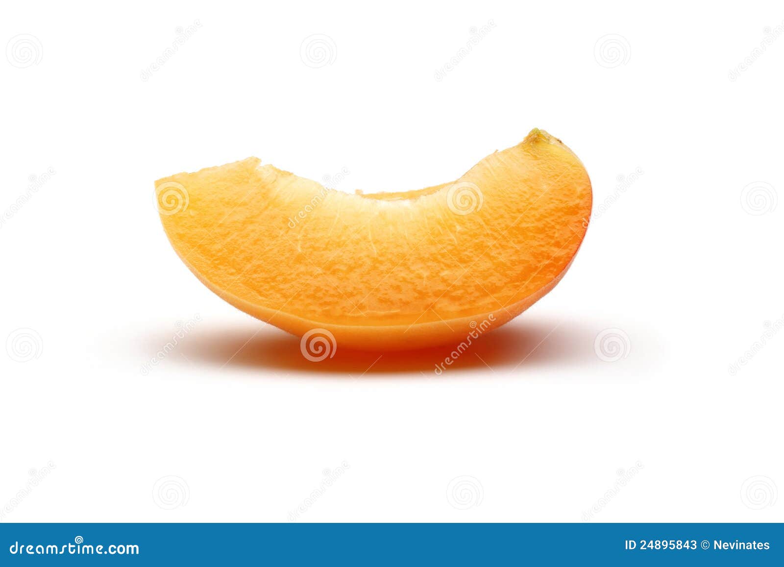Apricot Slice stock image. Image of fresh, fruit, diet 24895843