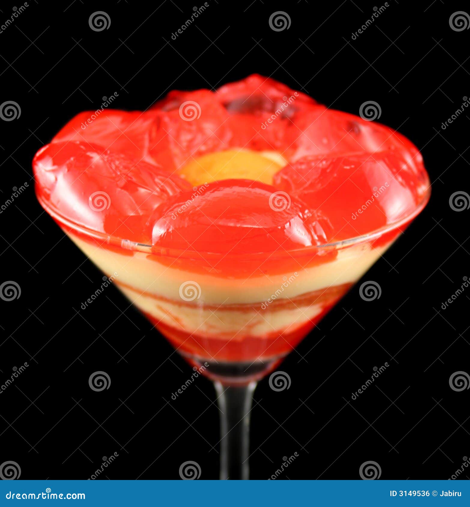 Apricot Trifle 1 stock photo. Image of eating, jelly, sickly 3149536