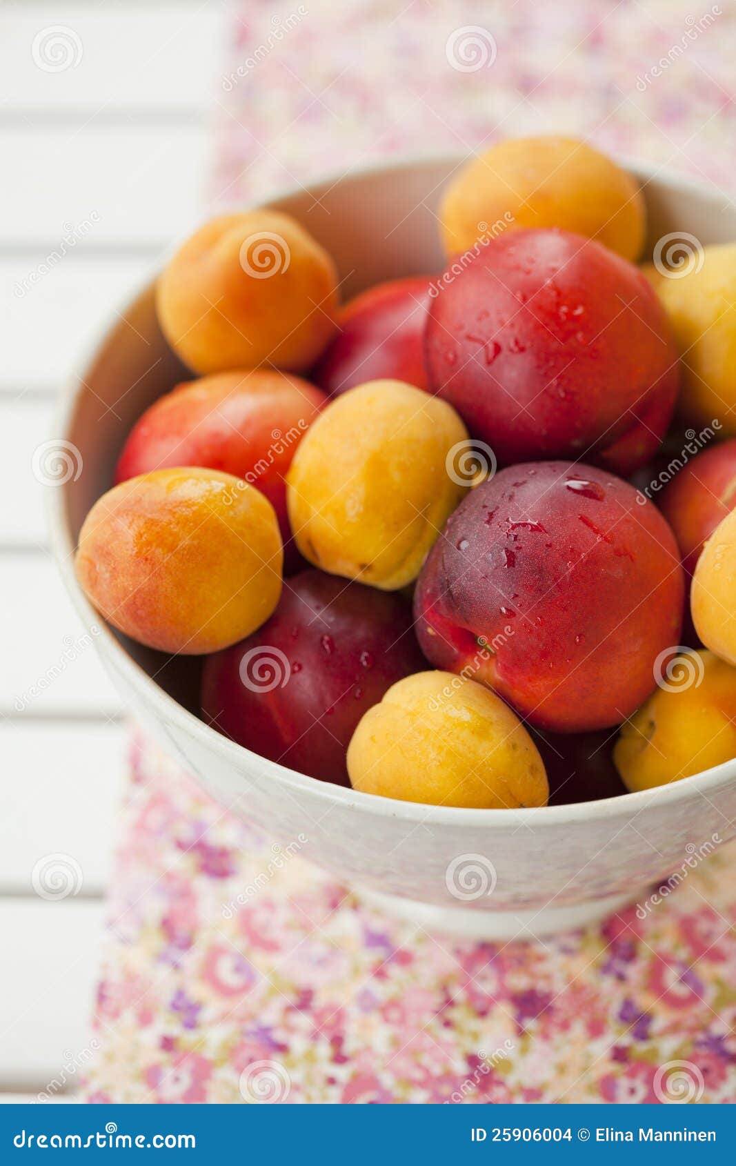 Apricots and nectarines stock photo. Image of ripe, apricot 25906004