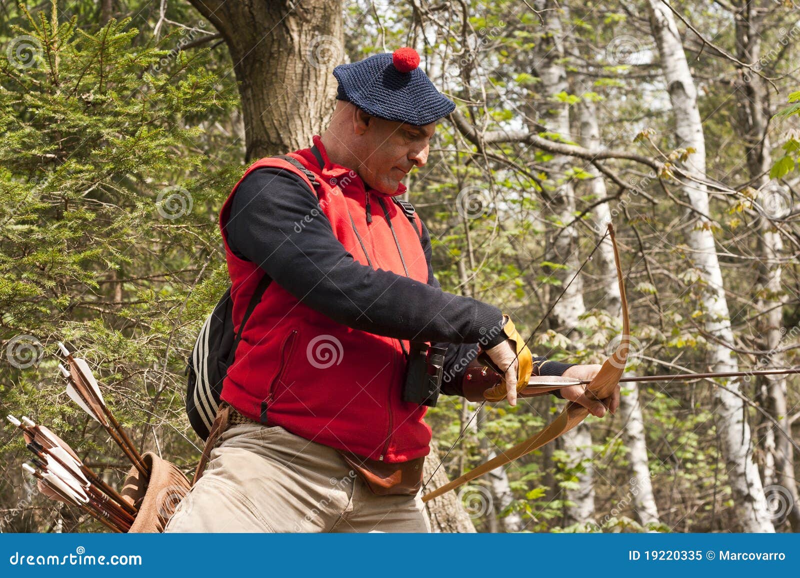 April 17th 2011, Italy Field Archery Competition Editorial Image