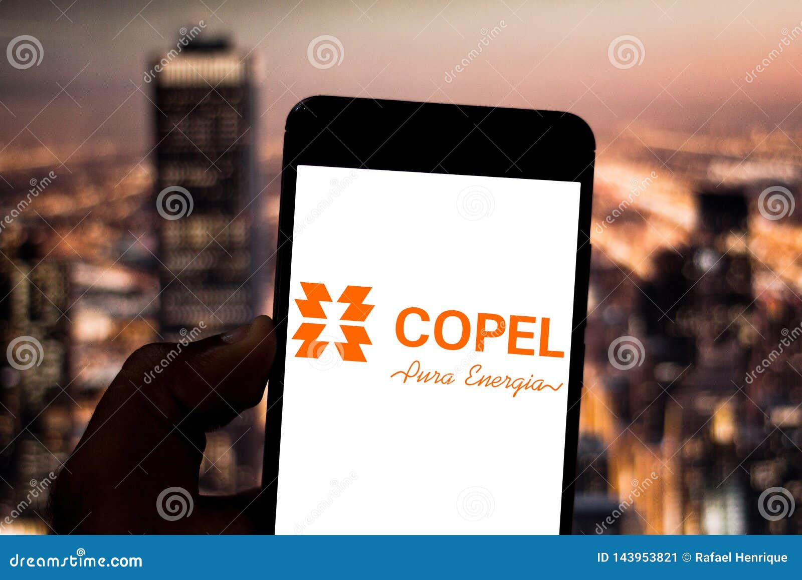 April 4, 2019, Brazil. COPEL Logo on the Mobile Device. COPEL is Companhia  Paranaense De Energia Editorial Photo - Image of industrial, abstract:  143953821