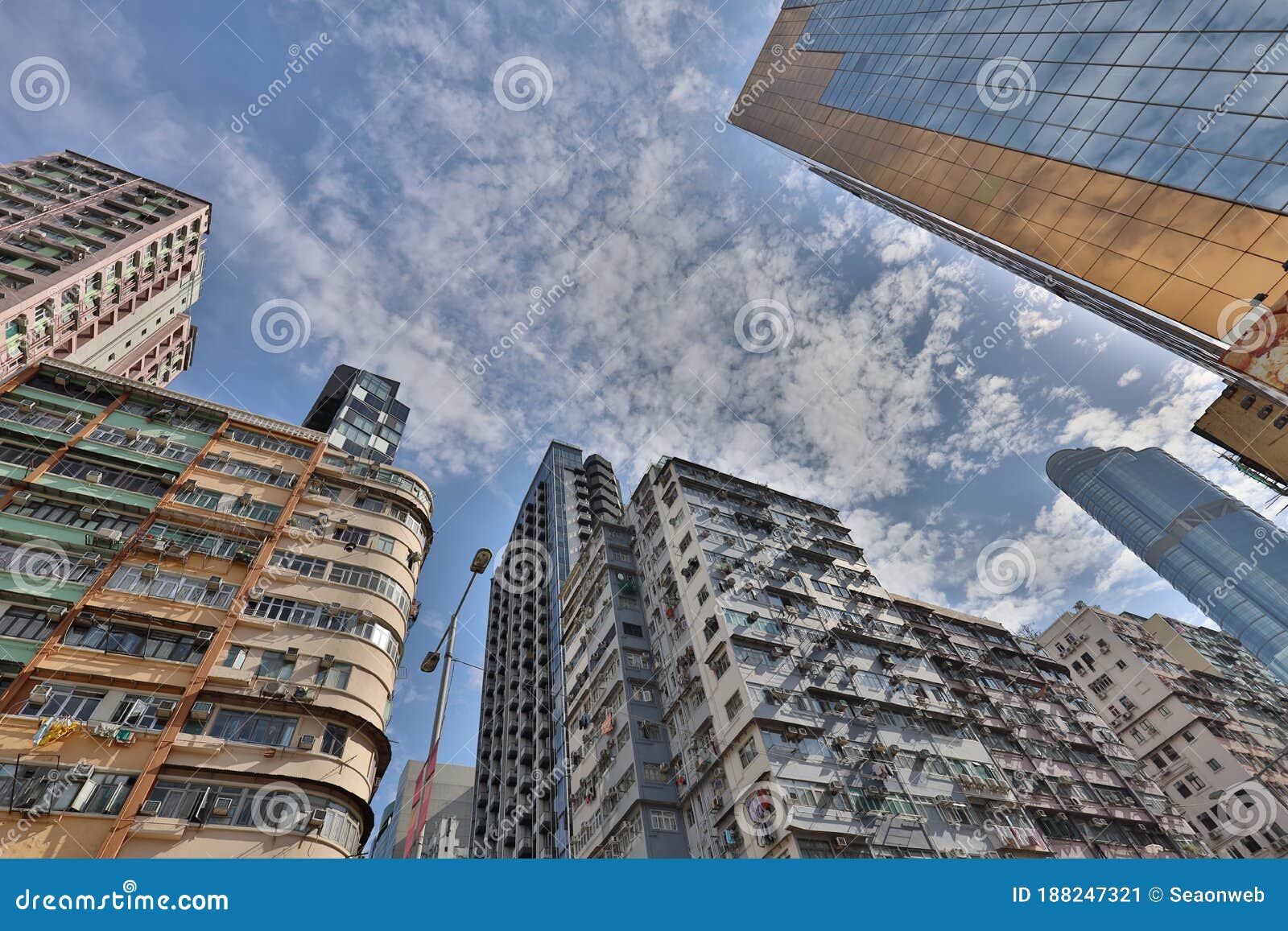 30 April 2020 the Street Scene in Mong Kok Hong Kong Editorial Photo