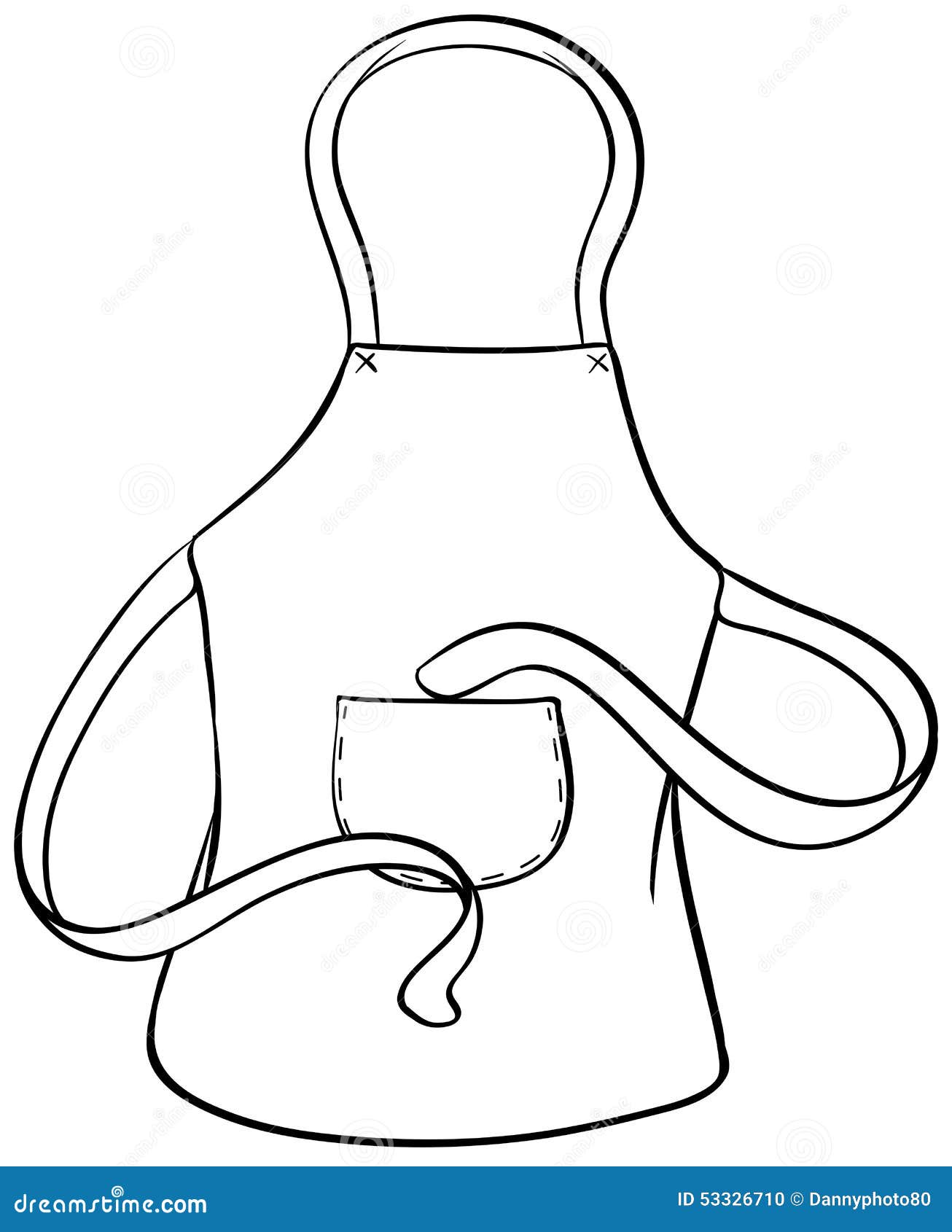 Apron stock vector. Illustration of apron, clipart, fashion   20