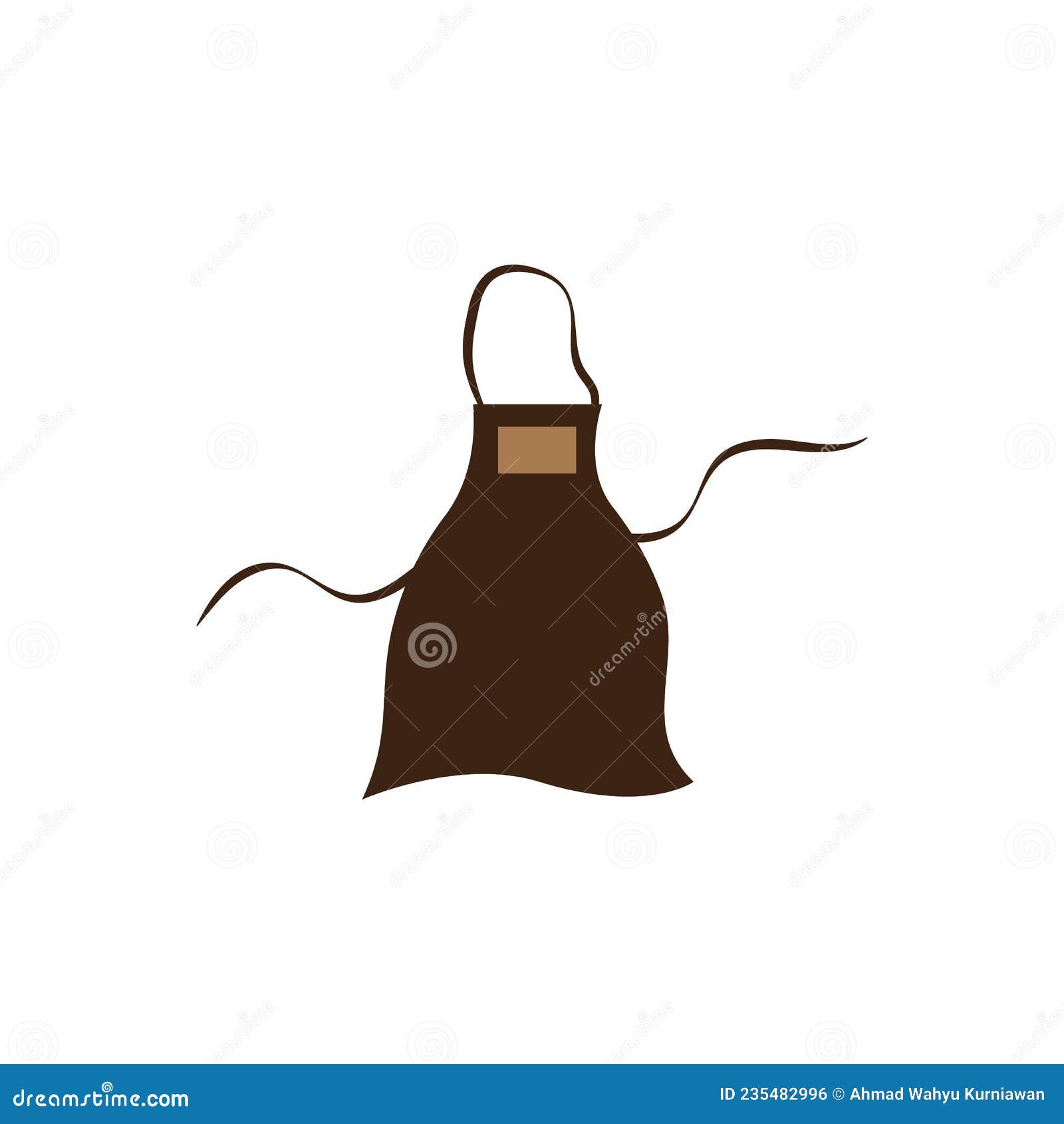Apron logo icon vector stock vector. Illustration of butcher 235482996