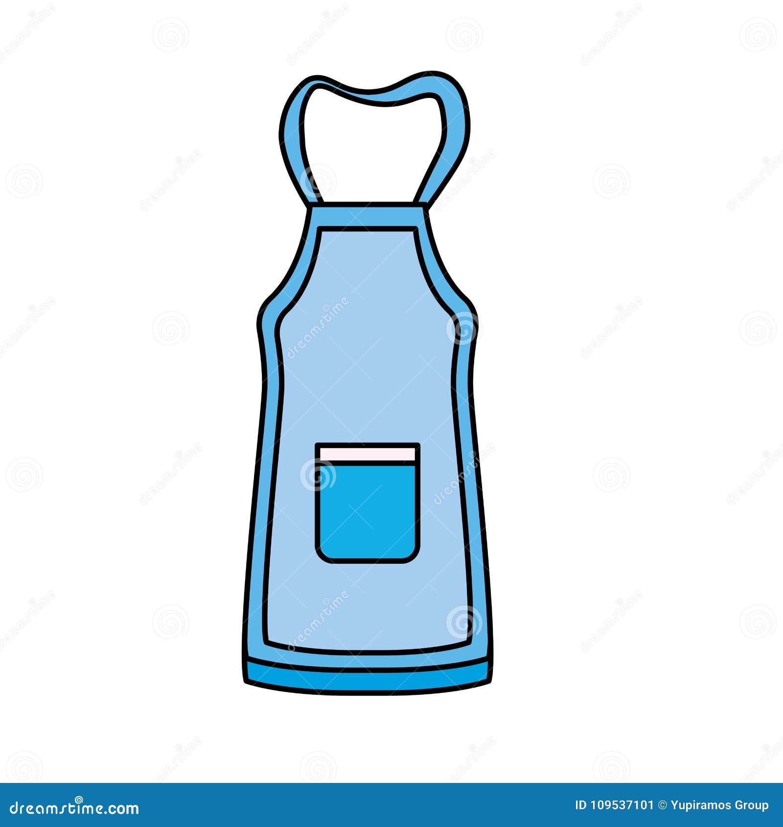 Apron Object Design Style To Clean Stock Vector Illustration of
