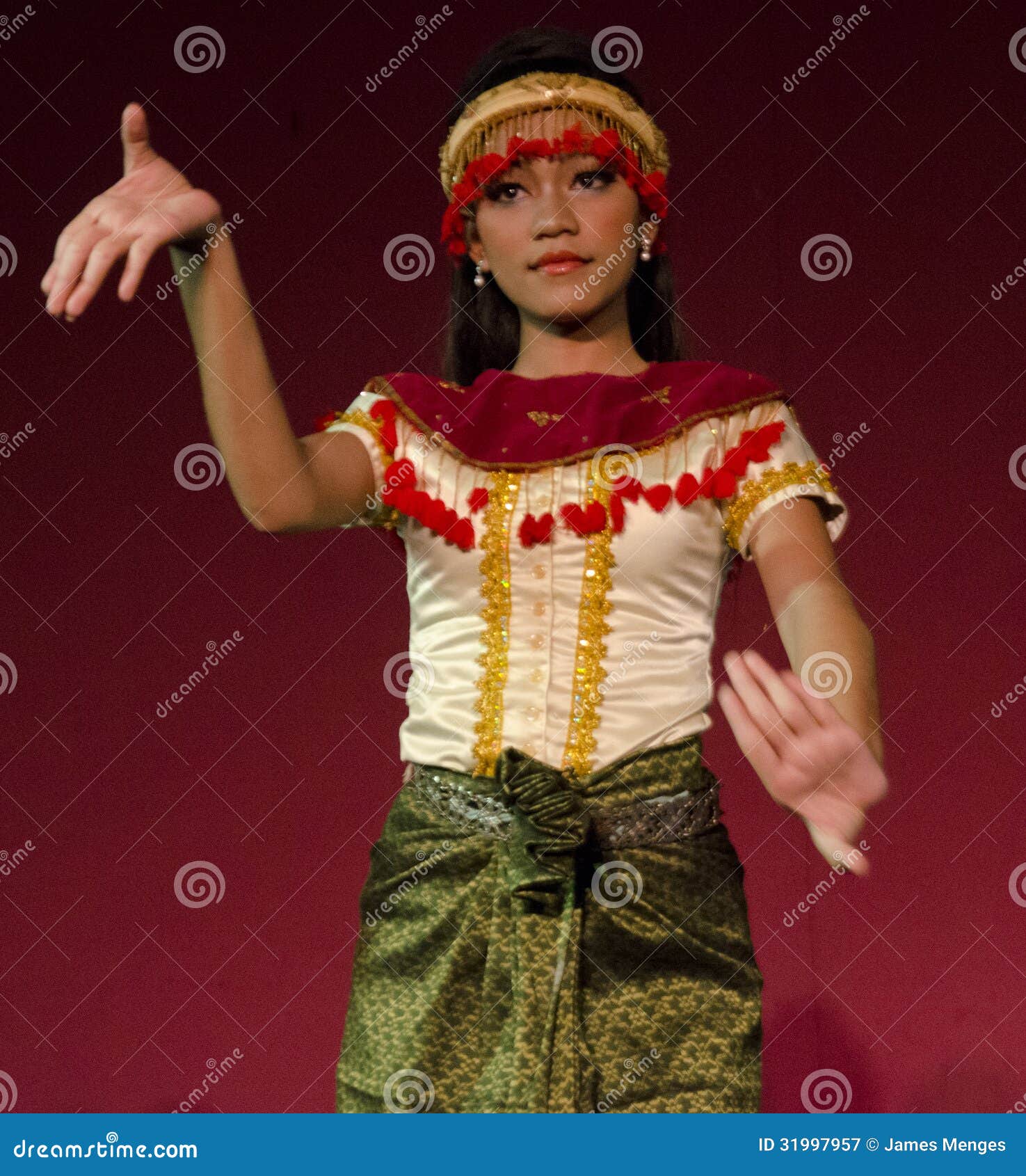 Apsara Dancer Royalty-Free Stock Image | CartoonDealer.com #27602812