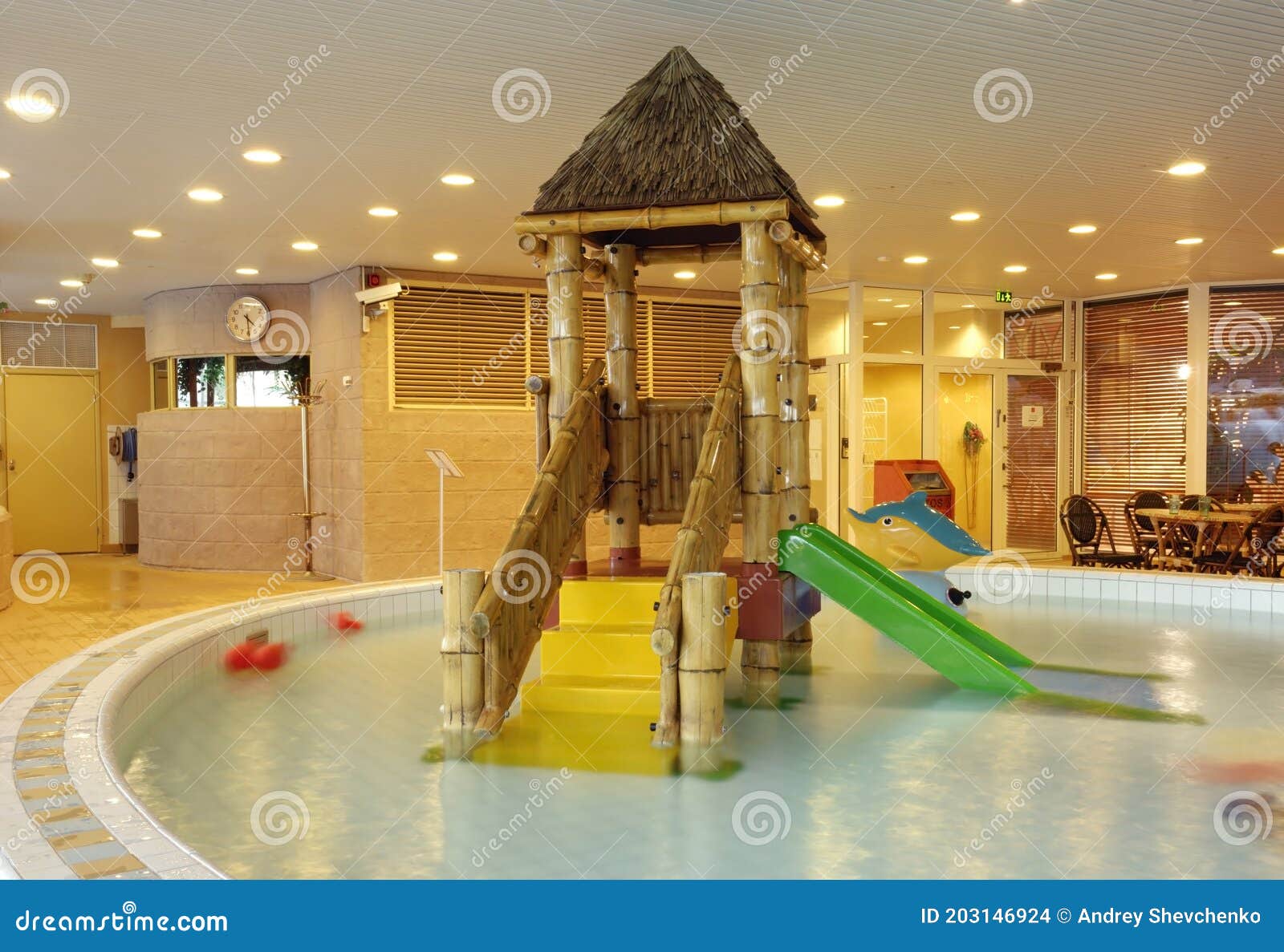 Aquapark at Holiday Club Caribia Hotel in Turku. Finland Editorial Stock  Image - Image of indoor, interior: 203146924