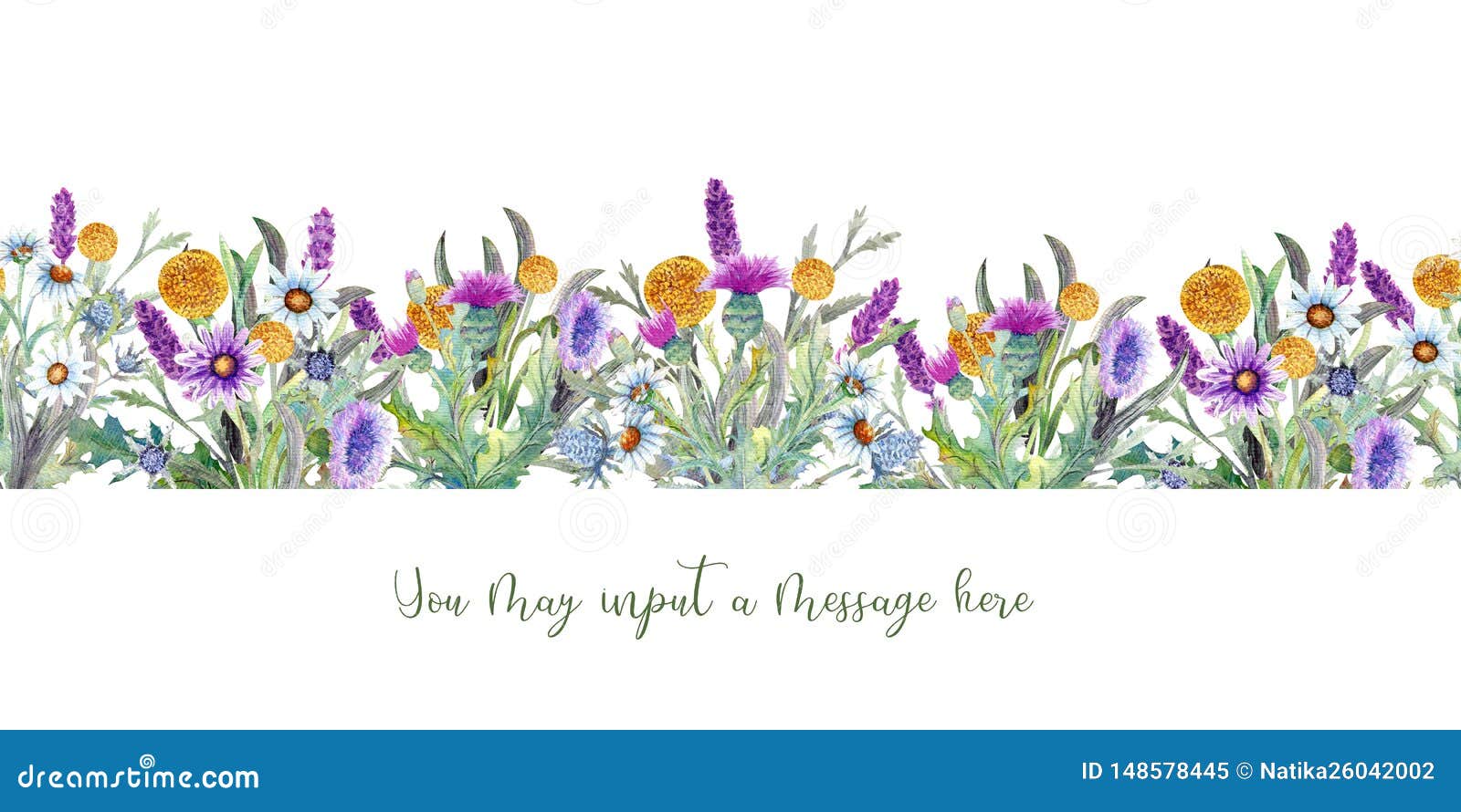 Wild Flowers Background Watercolor Field Flowers Repetition Of Summer Horizontal Border Watercolor Compositions For Illustration Stock Illustration Du Tony Floraison Wild Flowers Background Watercolor Field Flowers Repetition Of Summer Horizontal Border Watercolor Compositions For Illustration Stock Illustration Du Tony Floraison