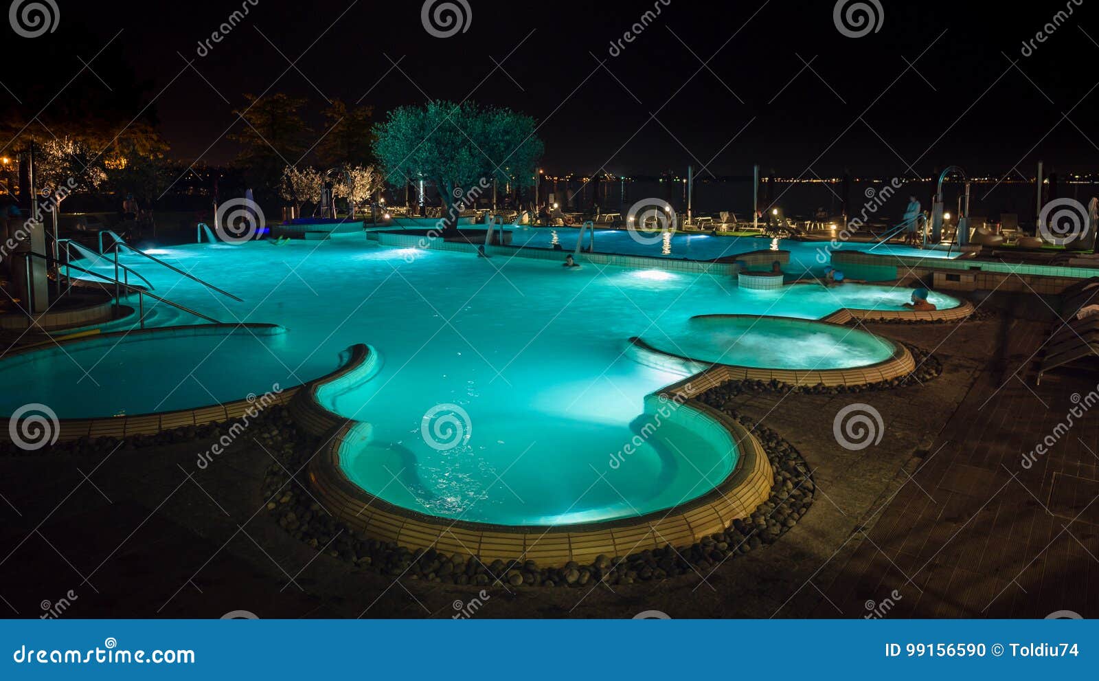 Aquaria Is The Thermal Spa Center Of Terme Di Sirmione A Unique Editorial Image Image Of Thermal Coast