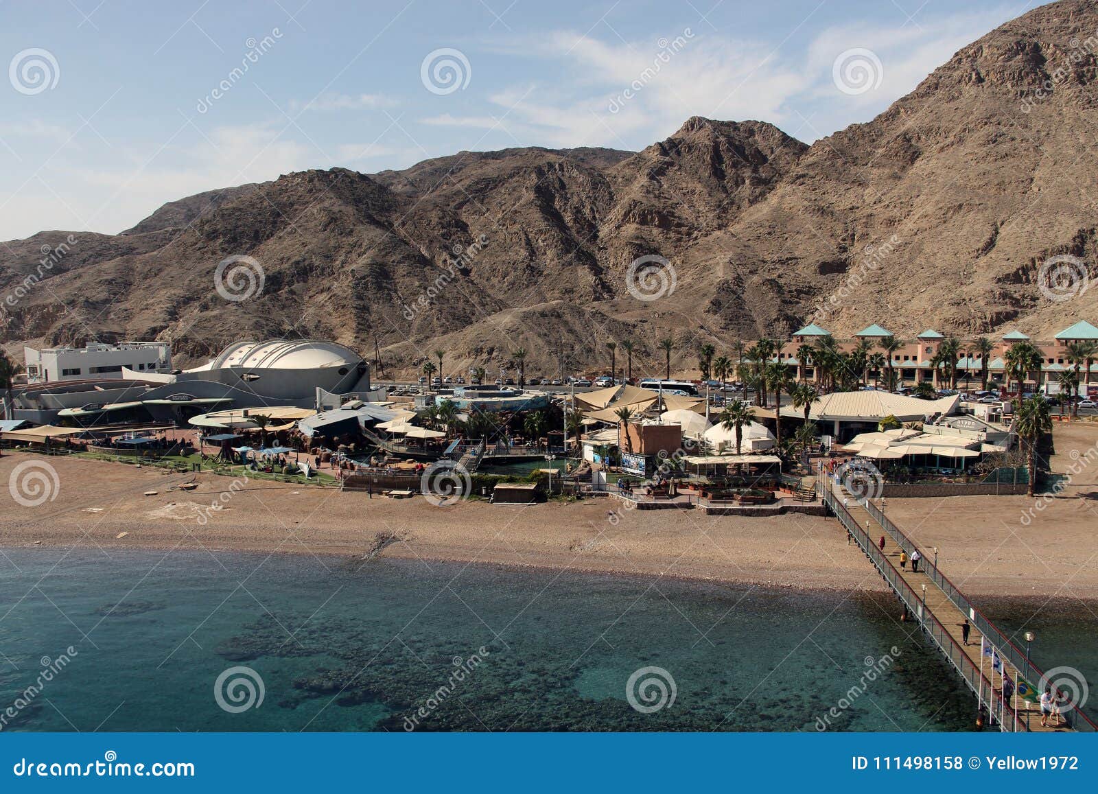 Aquarium Complex in Eilat, Israel. Editorial Stock Photo Image of