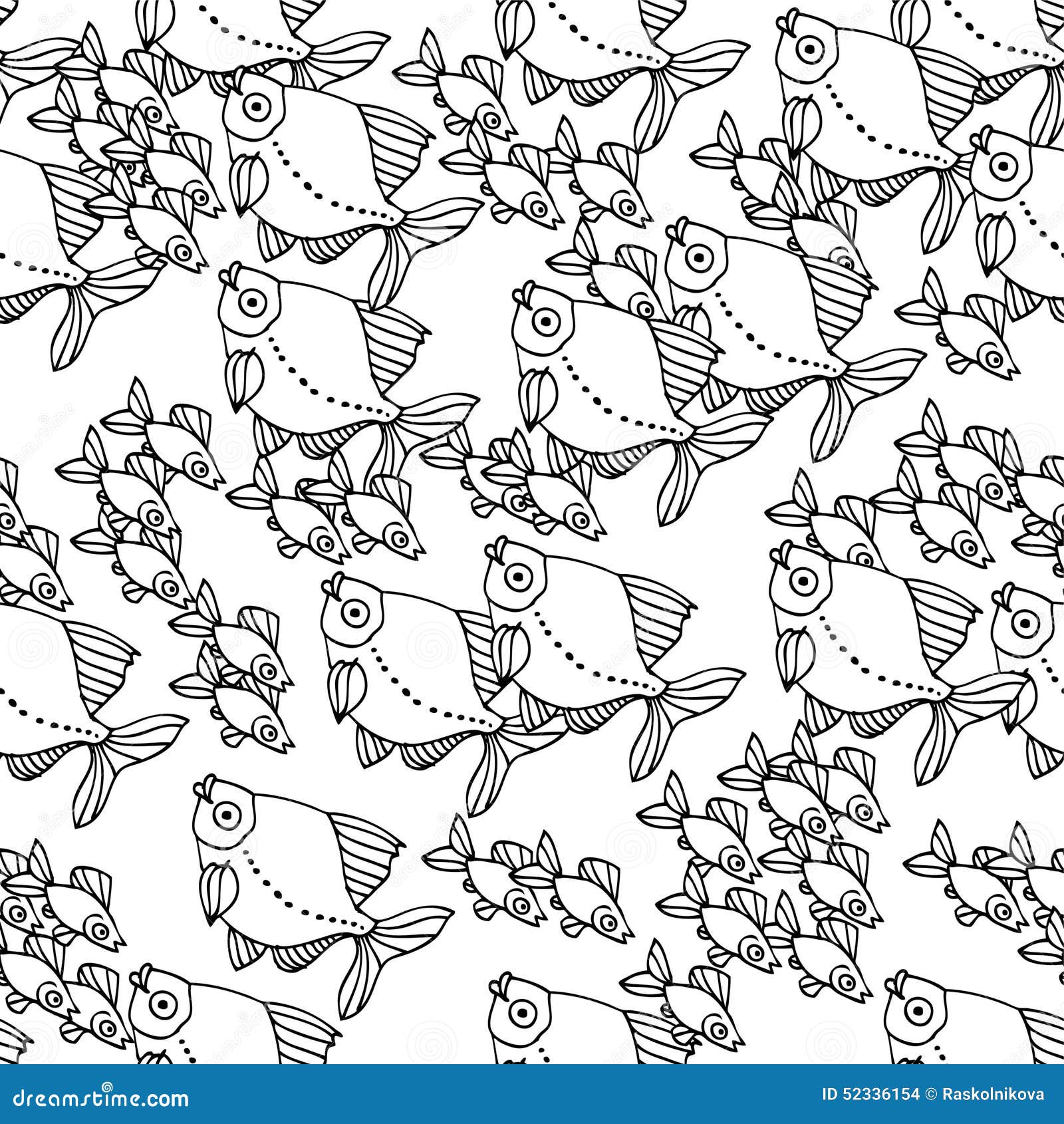 Aquarium fish stock vector. Illustration of seamless 52336154