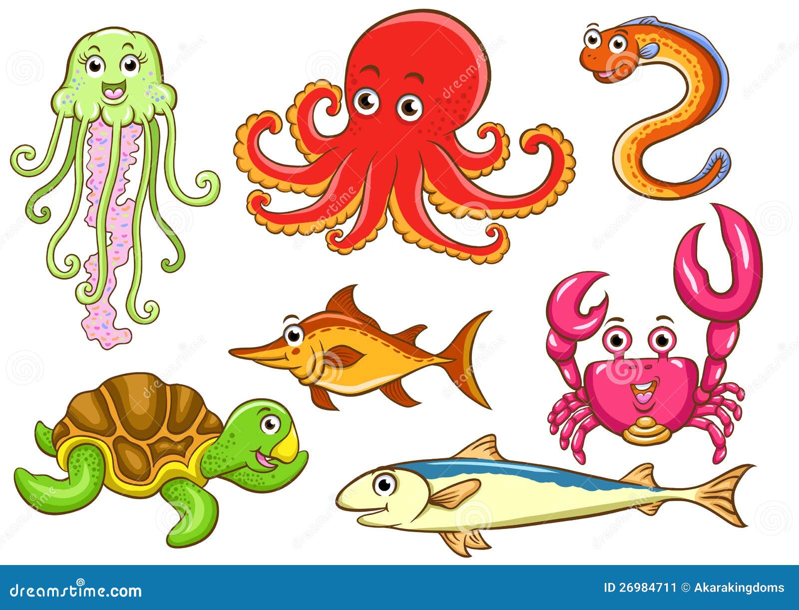 clipart aquatic animals - photo #13