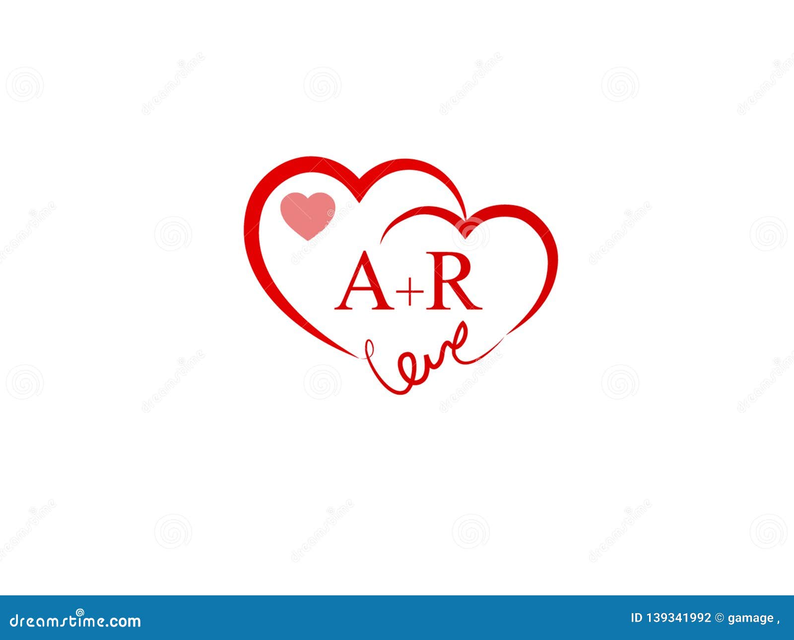 Premium Vector | Ar initial lettering monogram logo ra logo