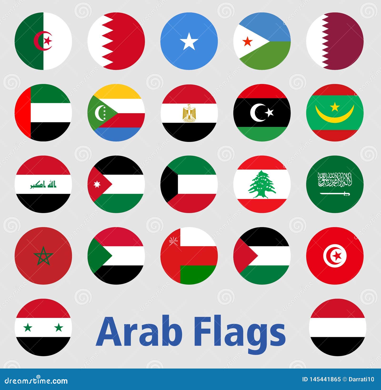 Arab Countries Flags Arab World Arab Countries - Bank2home.com