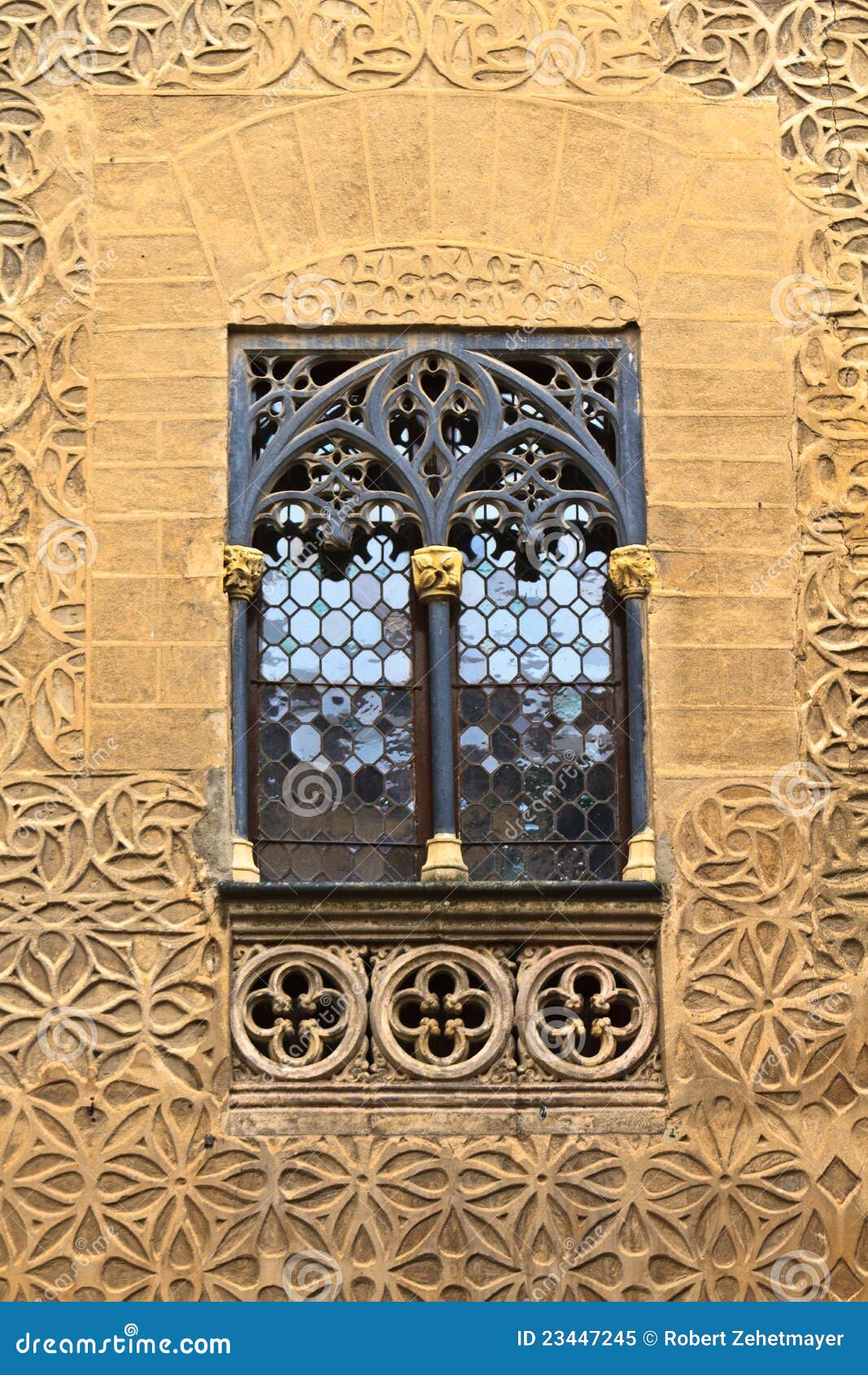 Arab Floral Wall Decoration and Window Stock Image Image of floral