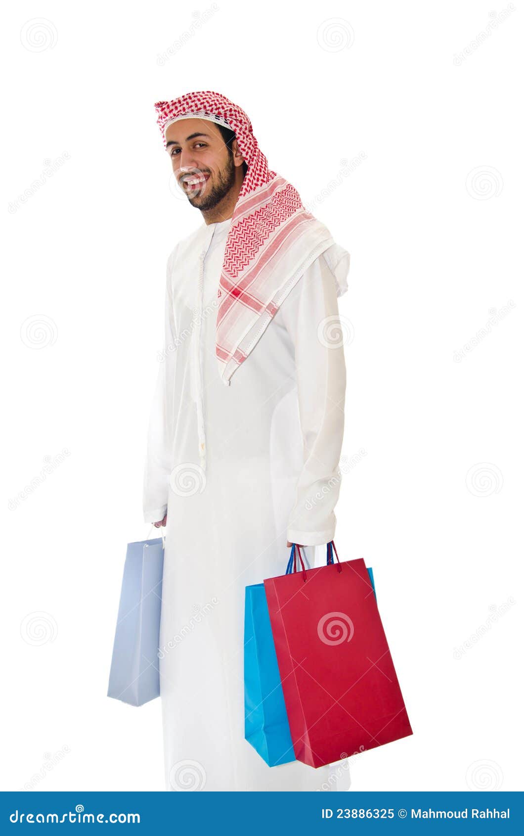 Arab Man stock image. Image of single, arabic, smiling - 23886325
