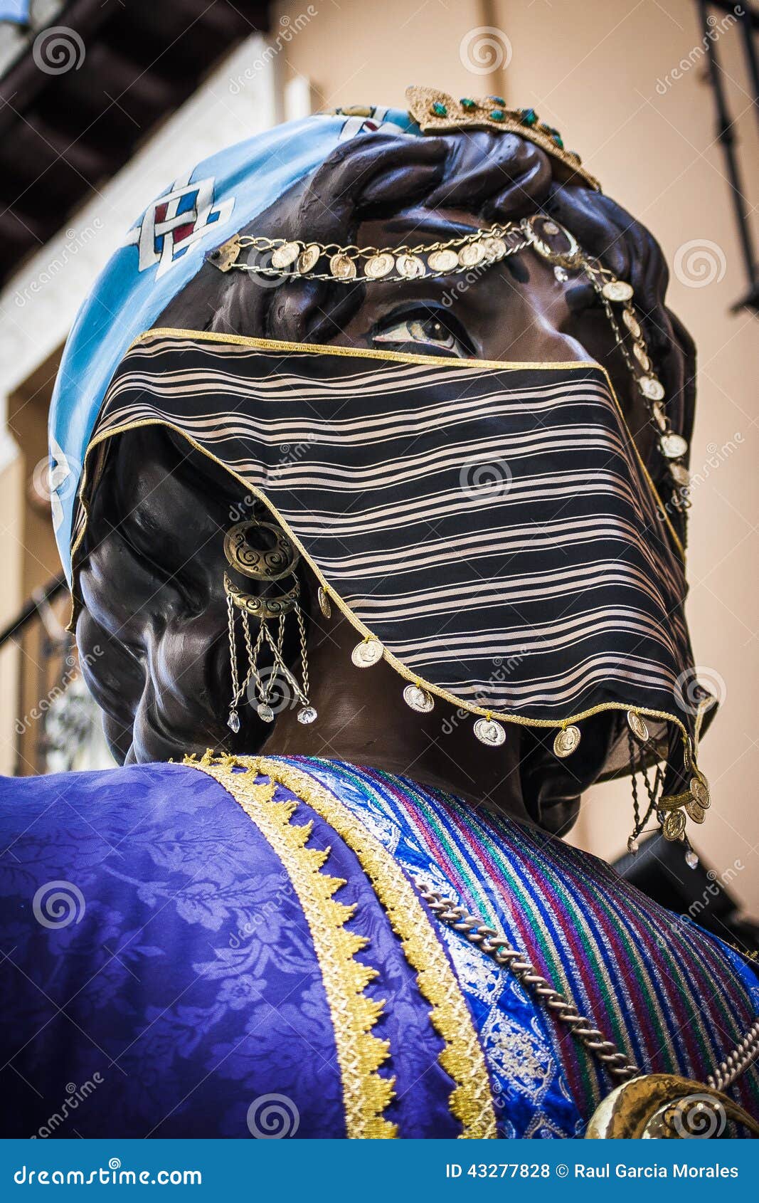 Arab Queen of Granada stock photo. Image of heady, giant 43277828