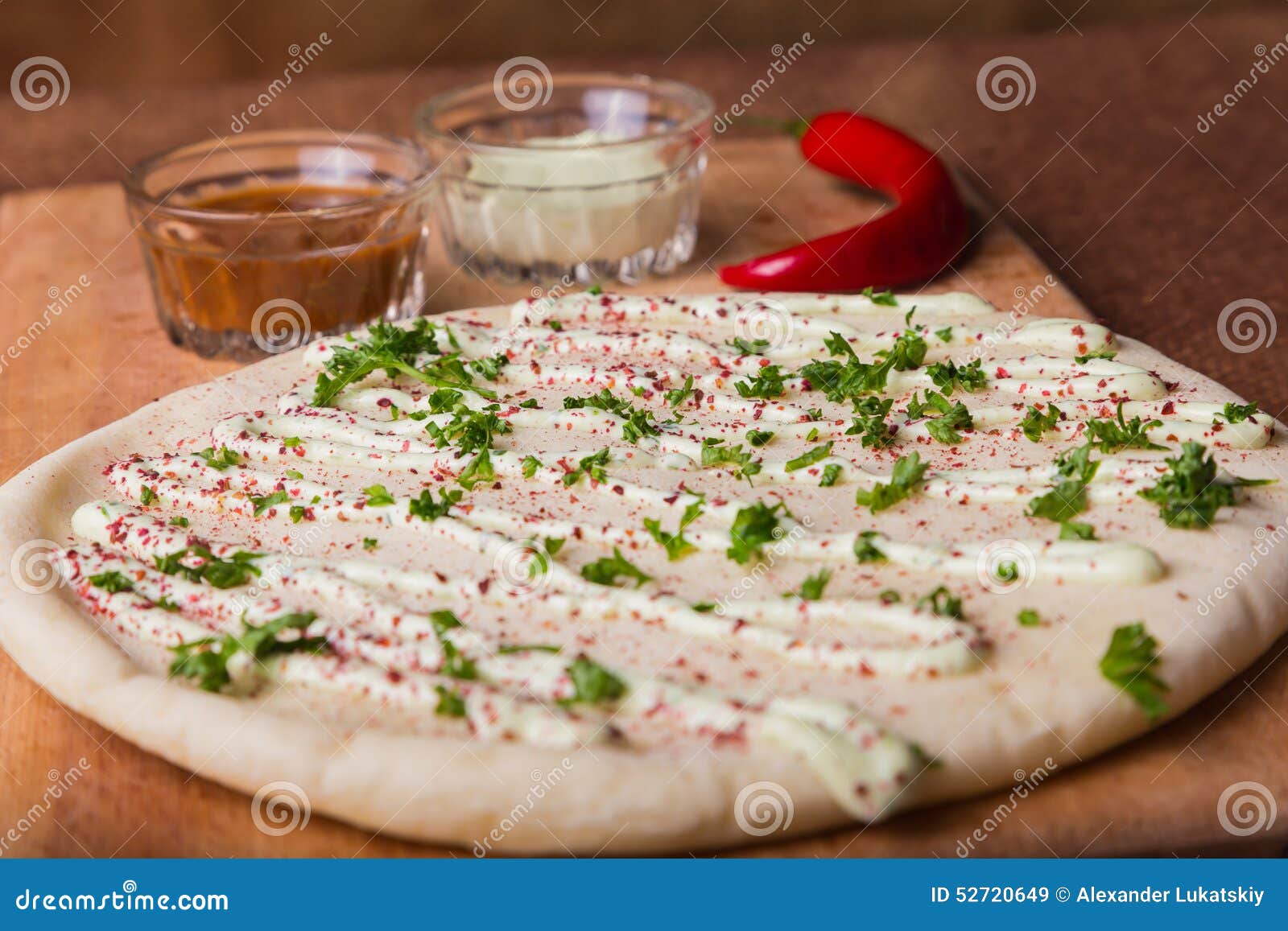 Arab tortilla bread stock image. Image of closeup, baklawa 52720649