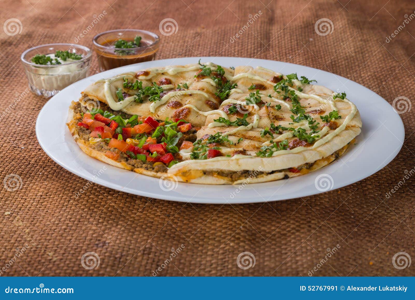 Arab tortilla bread stock image. Image of arabic, background 52767991