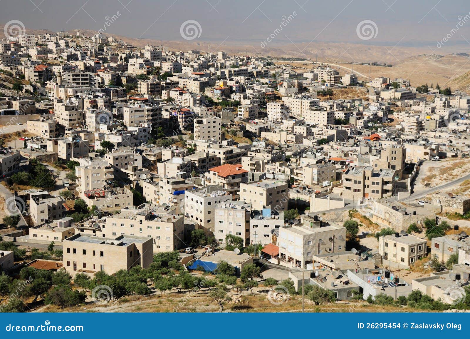 Arab town. Israel. stock photo. Image of residential 26295454