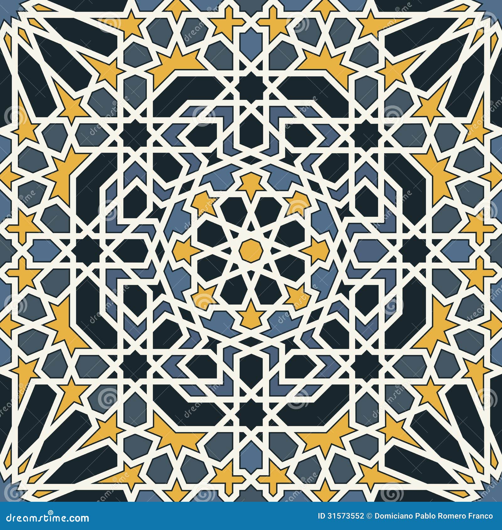 simple islamic art patterns