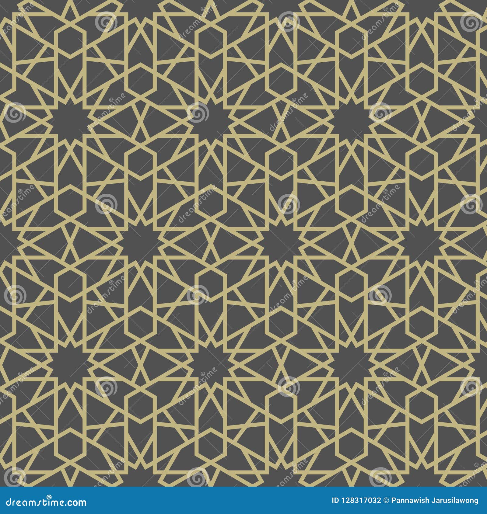 arabesque star pattern