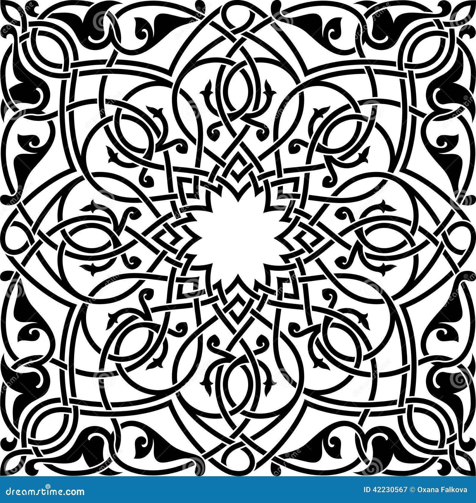 Arabesque Stock Vector Image 42230567 Arabesque Stock Vector Image 42230567