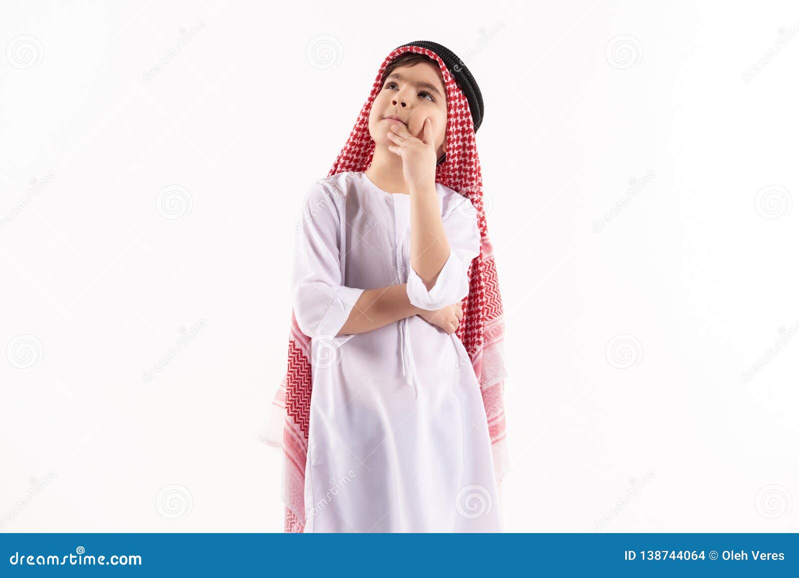 arabian boy reflects on being of mankind.