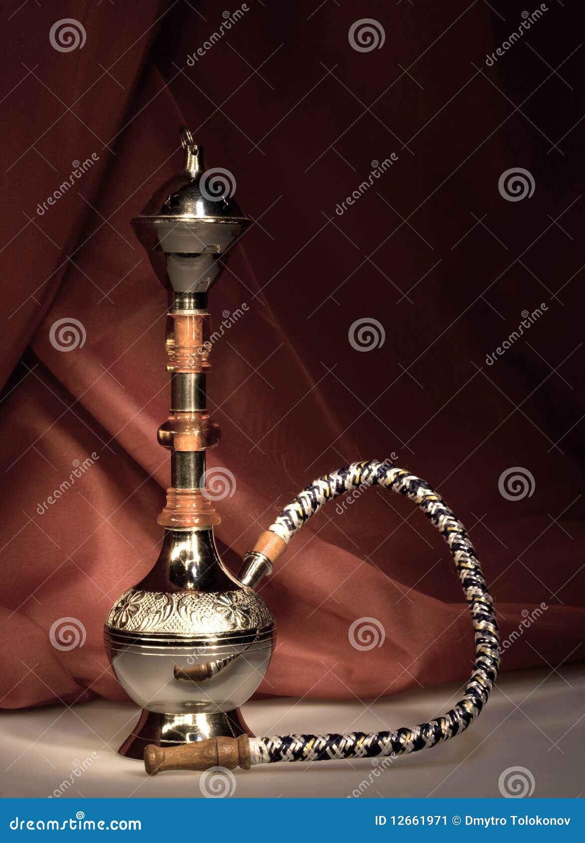 Arabian hookah stock image. Image of arabian, smoke, hooka 12661971