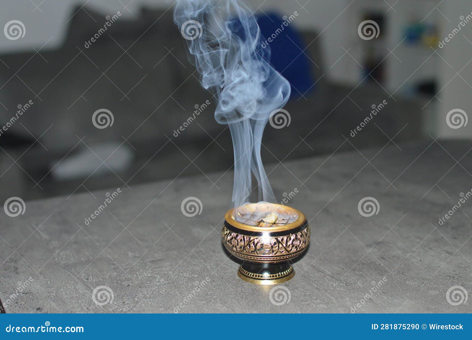 Arabian Incense Burner Bakhoor Stock Photo Image of encens, interior