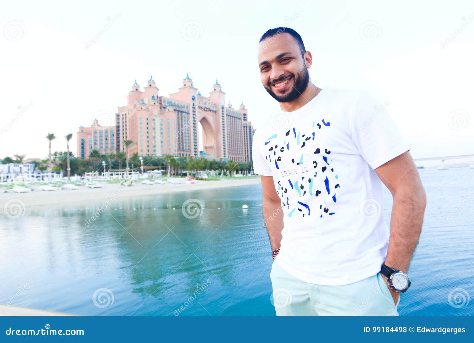 dubai travel man