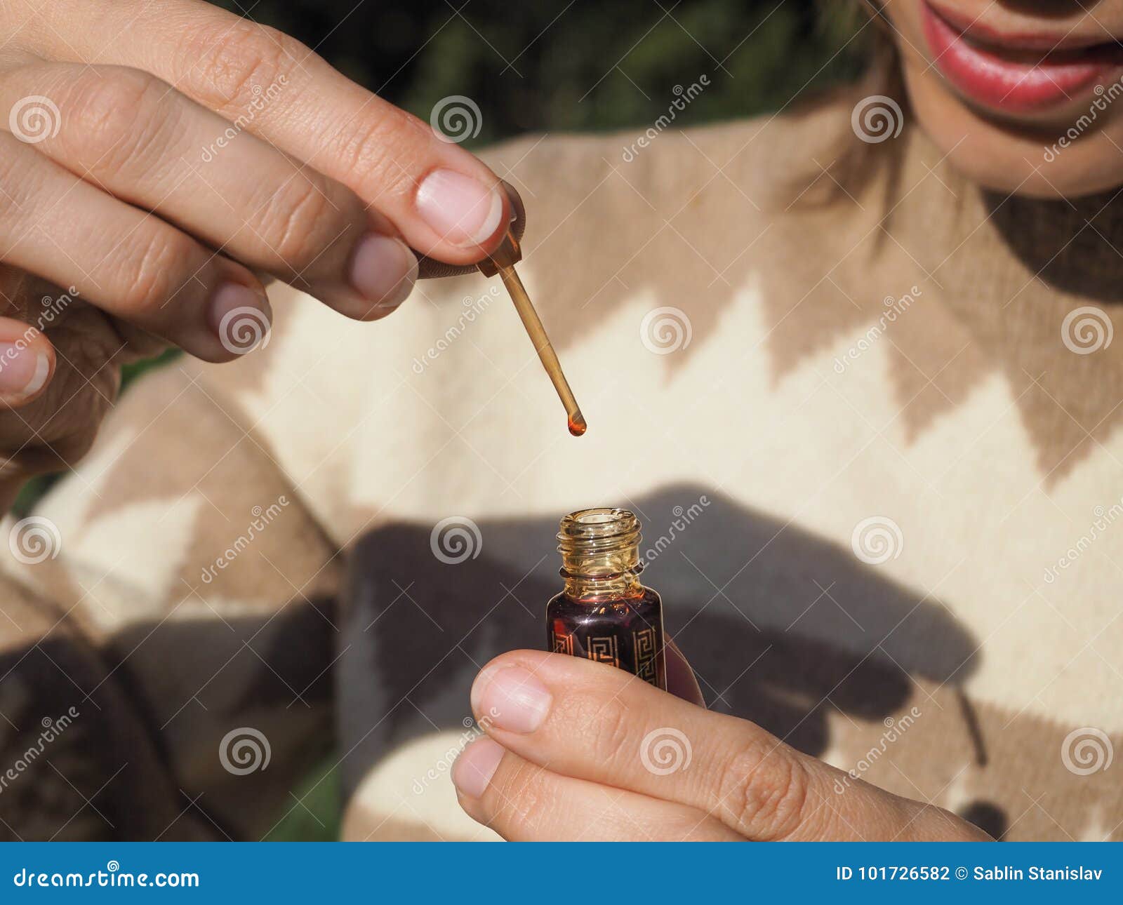 arabian oud attar perfume or agarwood oil fragrances in mini bottle.