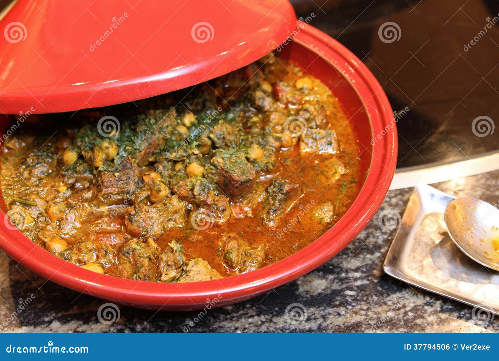 Arabic food tagine stock photo. Image of simmered, kabir 37794506