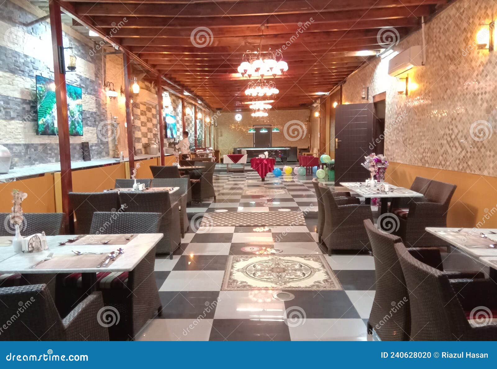 Arabic Restaurant Dubai Uae Stock Photo Image of auditorium, design