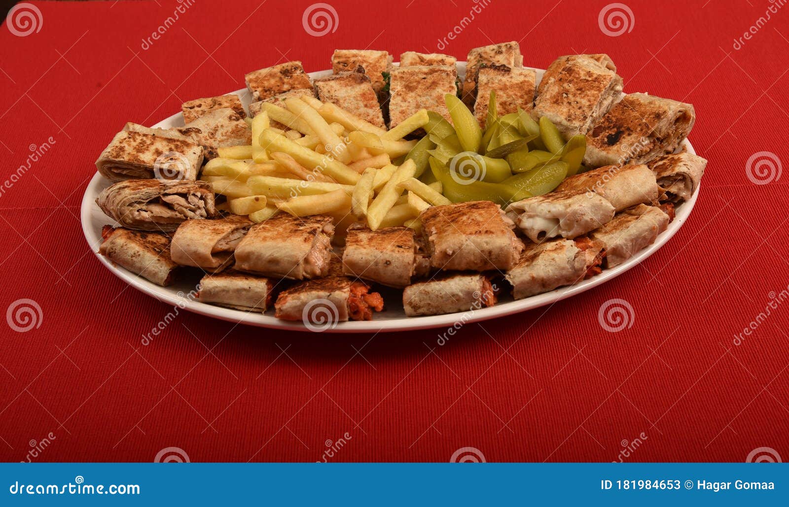 Arabic Shawarma Sandwich, Mixed Shawarma Plate, Syrian Chicken Shawarma ...