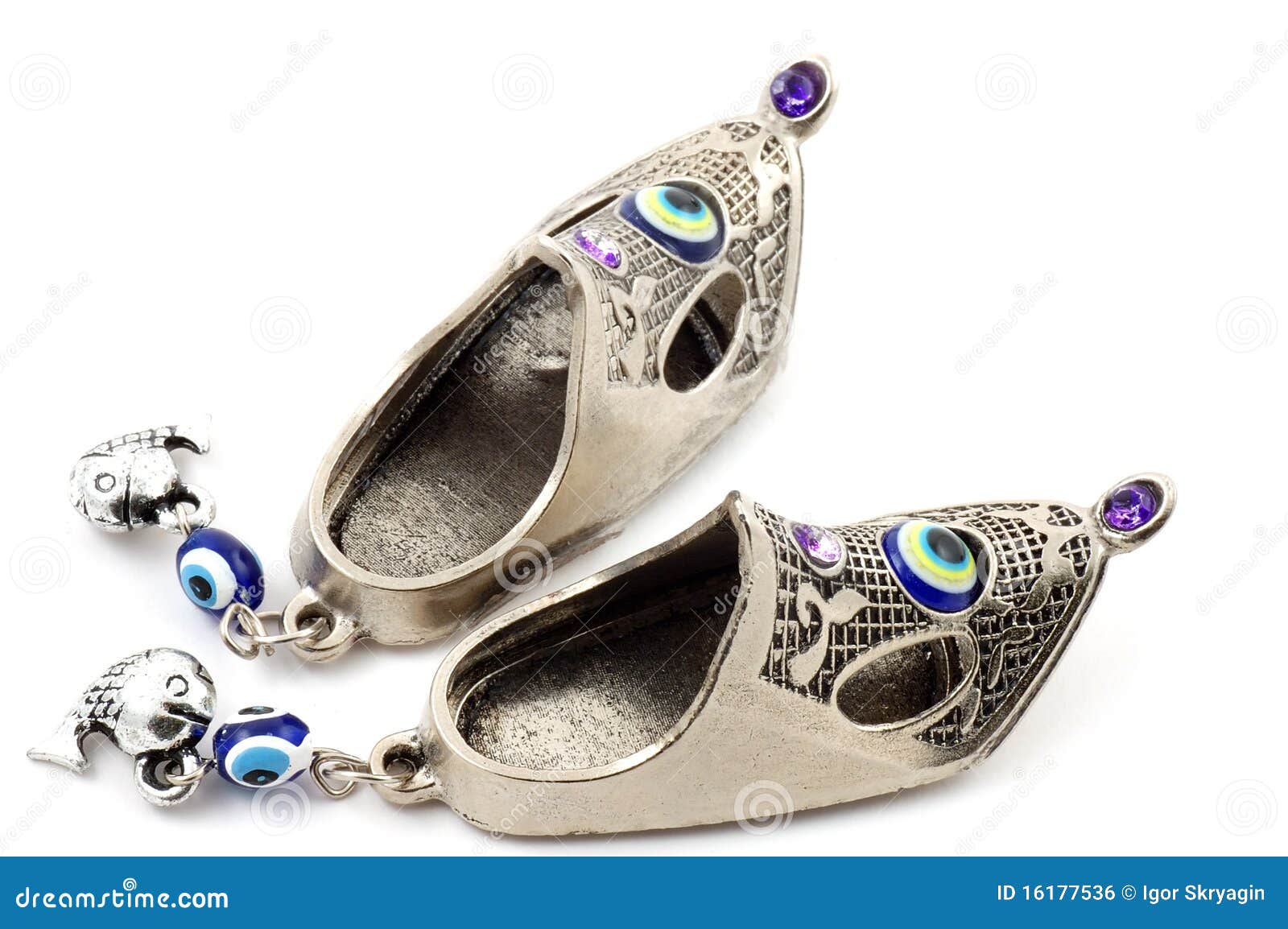 Arabic slippers stock photo. Image of isolated, 16177536