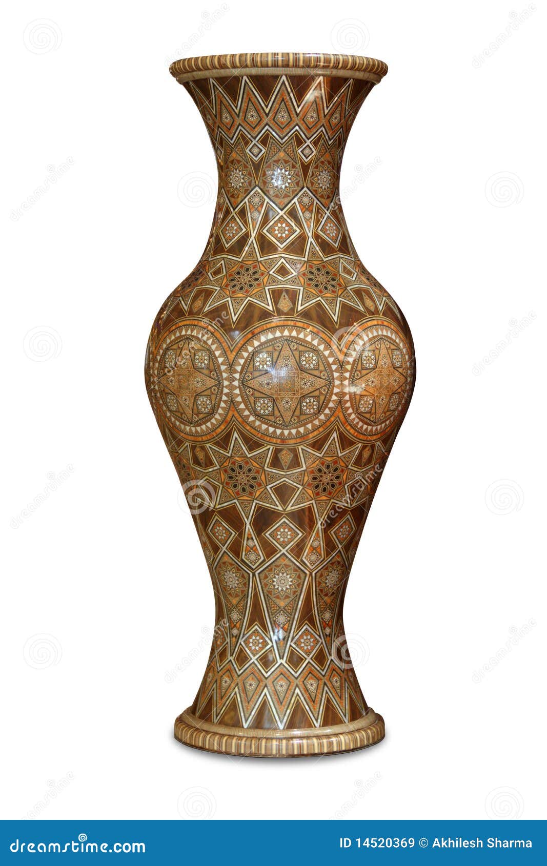 Arabic style flower pot stock image. Image of emirates 14520369