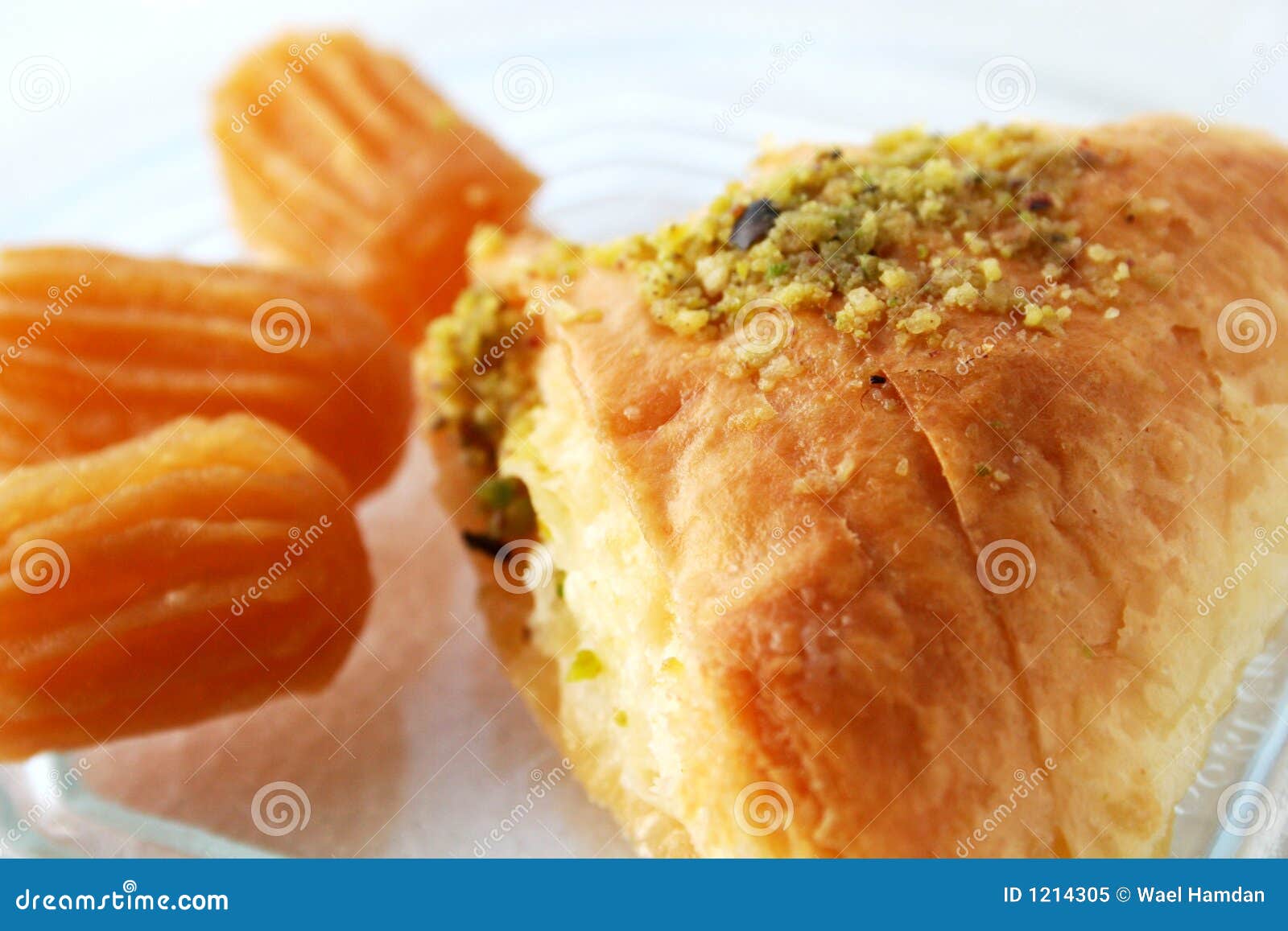 Arabic Sweet Pastries & Dessert Stock Image Image of traditional, cracker 1214305