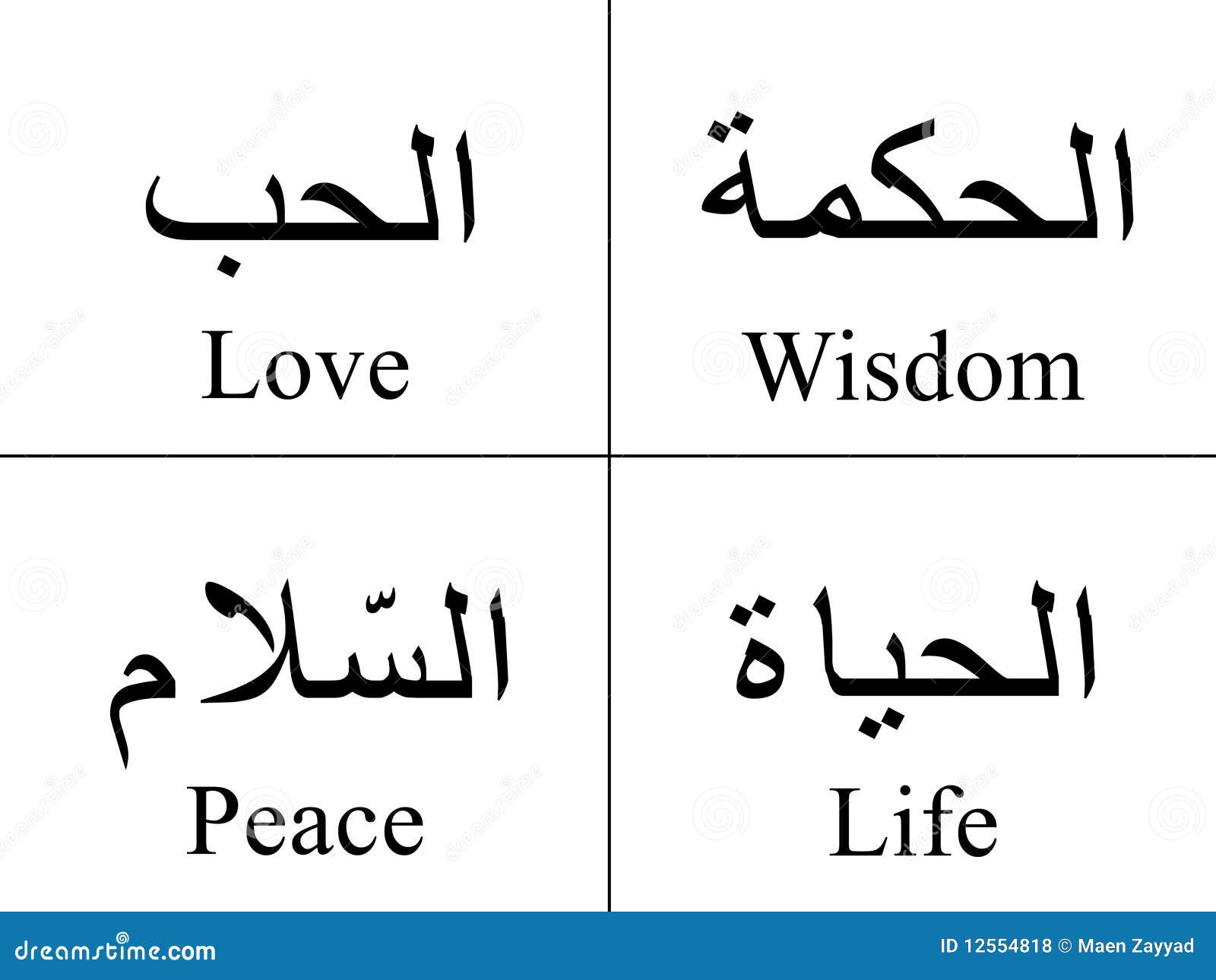 arabic word for business plan