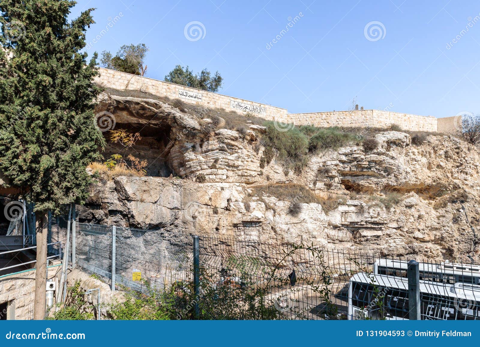 Arabischer Kirchhof Auf Kahlem Berg Kalvarienberg