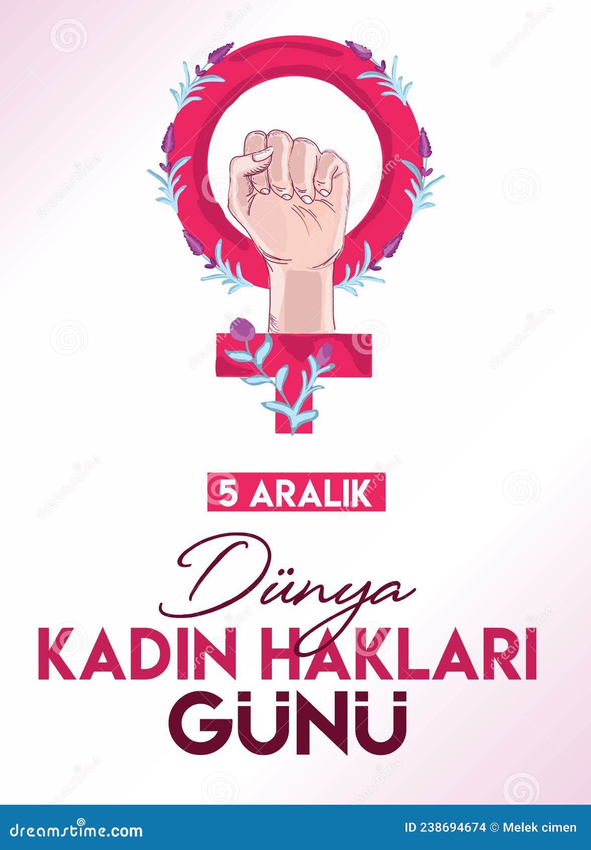 5 aralik kadin haklari gunu. translation: 5 december womens rights day