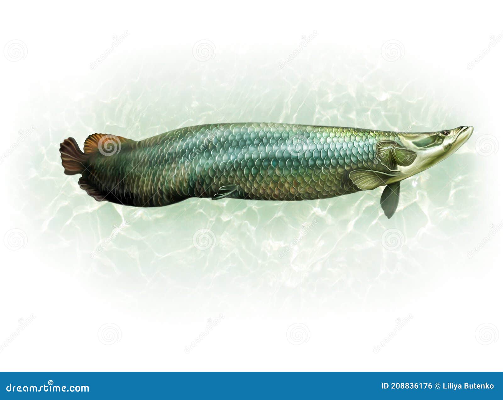the arapaima (arapaima gigas