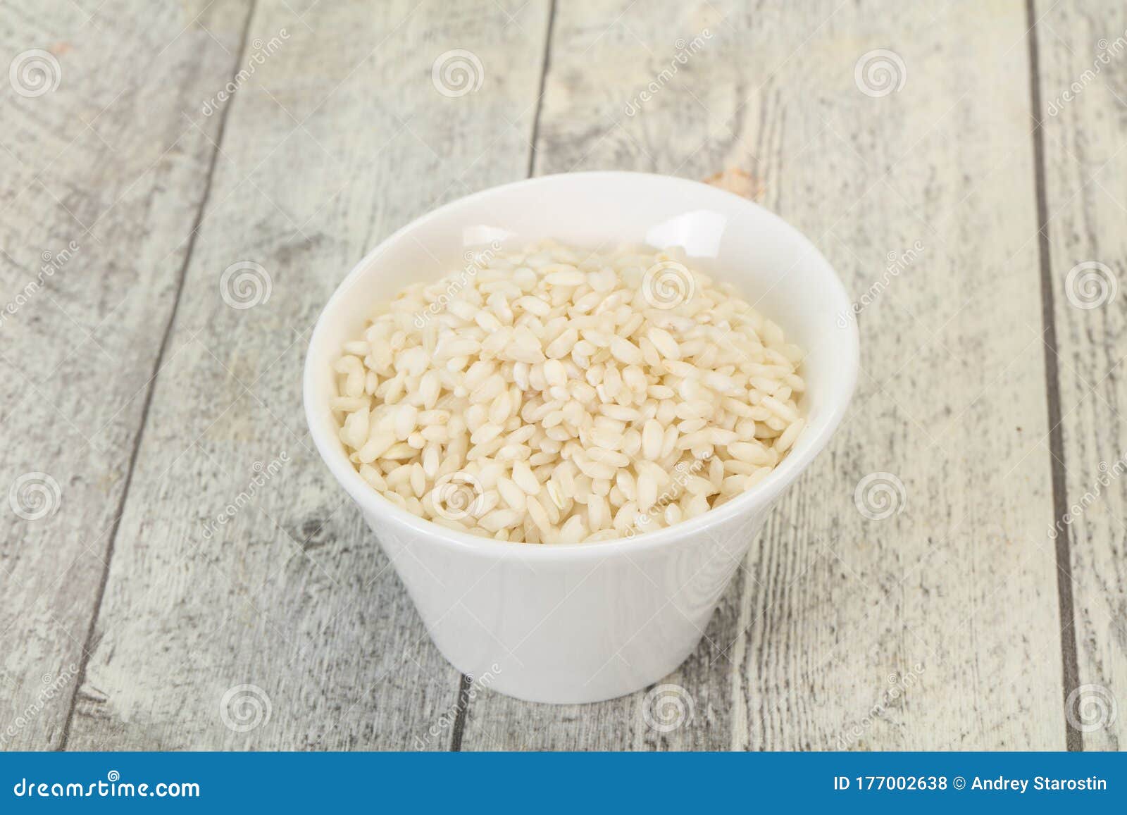 Arborio Rice for Italian Risotto Stock Photo Image of bowl, healthy