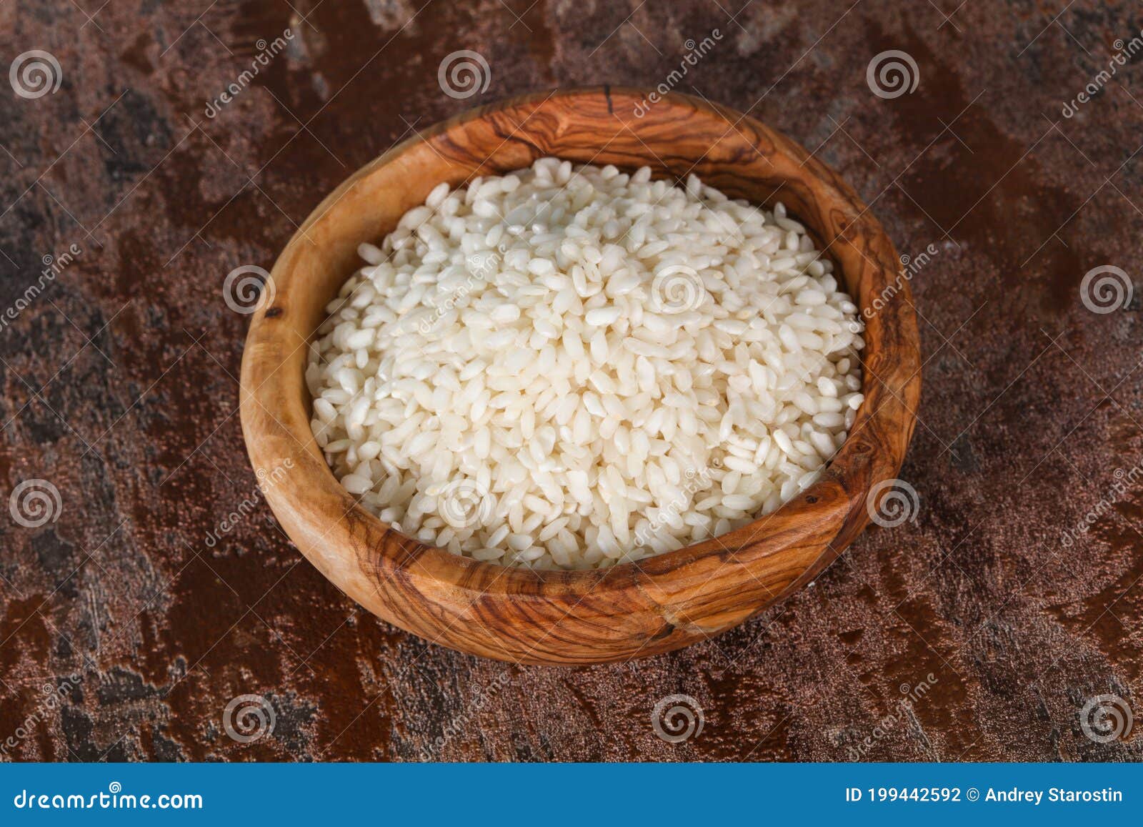 Arborio Rice for Italian Risotto Stock Photo Image of nutrition