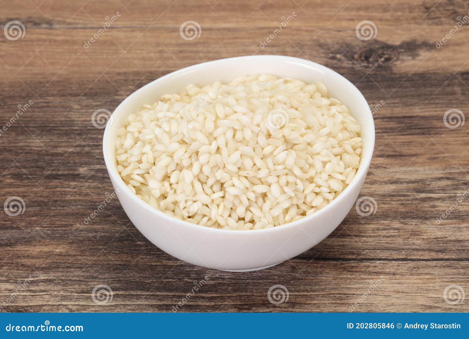 Arborio Rice for Italian Risotto Stock Photo Image of cuisine, macro
